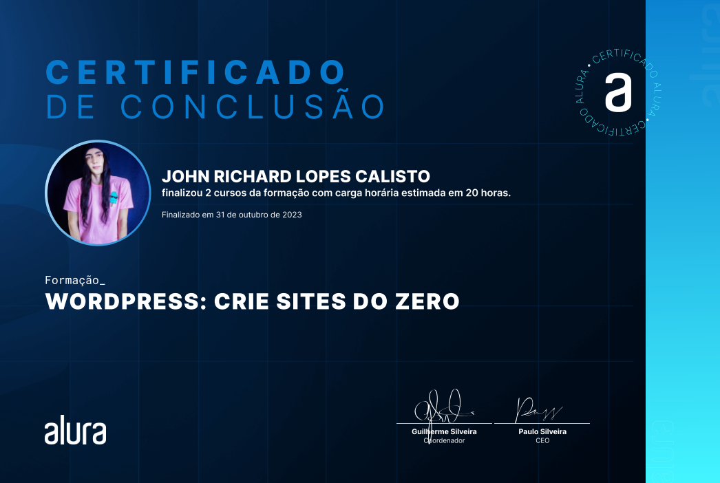 FORMAÇÃO WORDPRESS: CRIE SITES DO ZERO